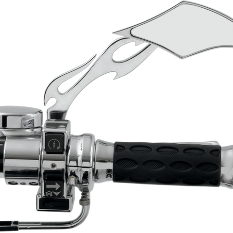 DRAG SPECIALTIES Gothic Mirror - Right Gothic Mirror with Sculptured Stem - Team Dream Rides