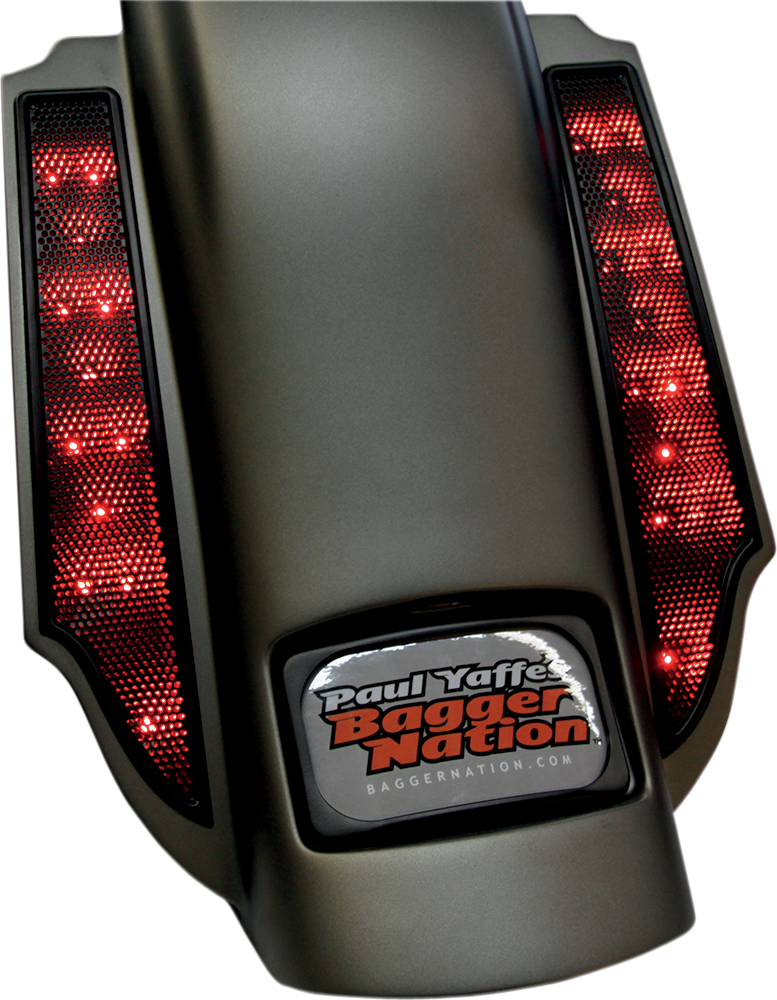 PAUL YAFFE BAGGER NATION Super Bright LED Lights - Red Super-Bright LED Lights - Team Dream Rides