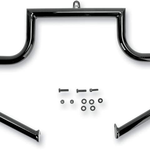 LINDBY Linbar - Black - FLHT Linbar® Front or Rear Highway Bar - Team Dream Rides