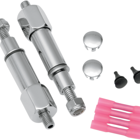 DRAG SPECIALTIES Turn Signal Relocation Kit - '00-'10 ST Chrome Rear Turn Signal Relocation Kits - Team Dream Rides