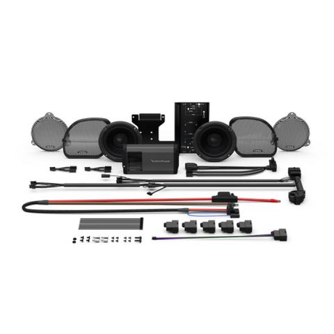 Rockford Fosgate 2014+ Road Glide/Street Glide Stage 2 Audio Kit - Team Dream Rides