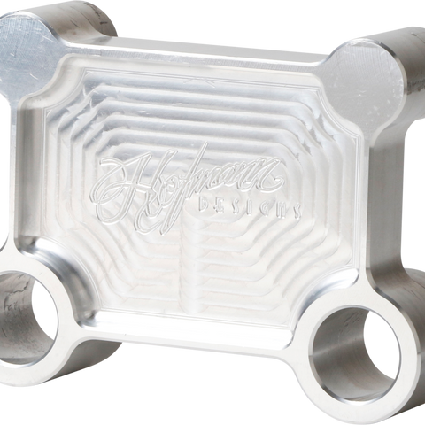 H/D Billet Pull Back Plate Raw Batwing - Team Dream Rides