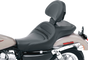 SADDLEMEN Explorer Seat - Backrest - XLC '04+ Explorer 2-Up Seat - Team Dream Rides