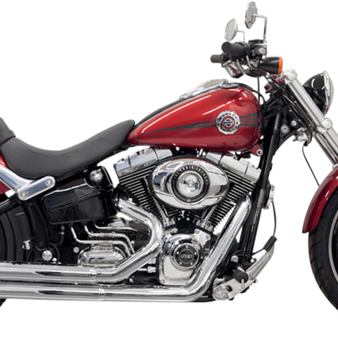 BASSANI XHAUST Pro Street Exhaust - Chrome Pro-Street Exhaust System - Team Dream Rides