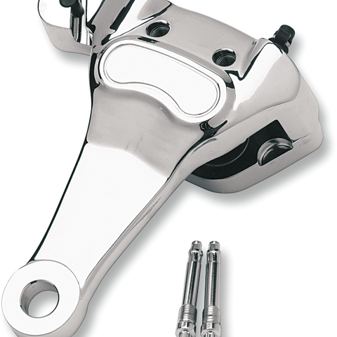 DRAG SPECIALTIES Rear Caliper - 00-03 XL Chrome 4-Piston Brake Caliper - Team Dream Rides