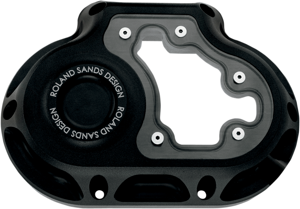 RSD 6-Speed Clarity Transmission Cover - Black Ops™ Clarity Transmission Side Cover - Team Dream Rides
