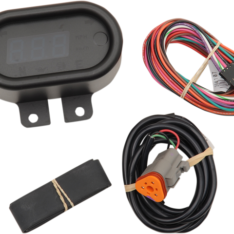 DAKOTA DIGITAL 5000 Series Classic Speedometer - Black - 2