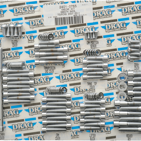 DRAG SPECIALTIES Bolt Kit Motor Smooth FL 07-16 Bolt Set - Team Dream Rides