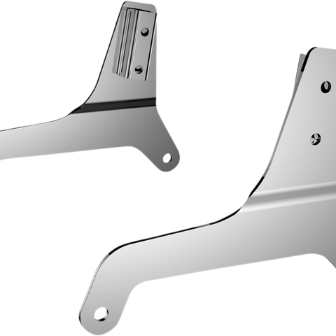 DRAG SPECIALTIES Side Plates - Chrome Side Plates - Team Dream Rides