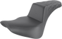 SADDLEMEN Step Up Seat - Passenger Lattice Stitched Step Up Seat — Rear Lattice Stitch - Team Dream Rides