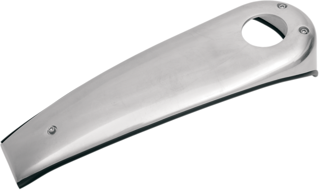 RUSS WERNIMONT DESIGNS Low-Profile Dash with Rubber Edging - Raw Aluminum Low-Profile Dash - Team Dream Rides