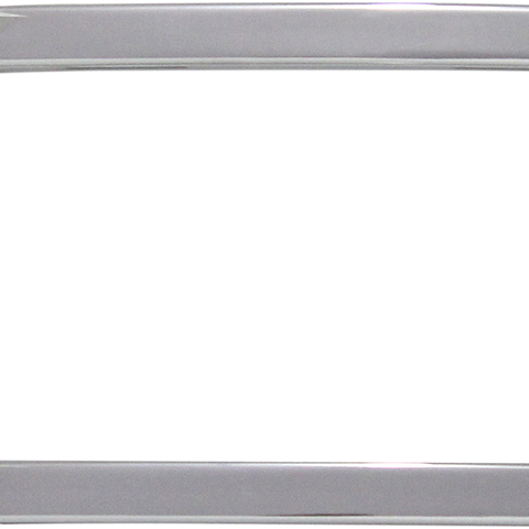 KLOCK WERKS License Plate Frame - Lighted - Chrome WFB™ Benchmark Stretched Rear Fender Lighted License Plate Frame - Team Dream Rides