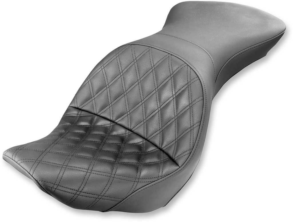 SADDLEMEN Explorer Seat - Lattice Stitched - FXST Explorer LS  Seat - Team Dream Rides