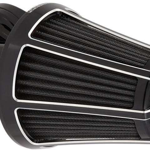 ARLEN NESS Cover Monster Beveled Black Monster Sucker Air Cleaner Cover - Team Dream Rides