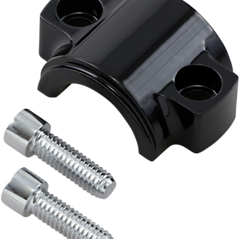 KLOCK WERKS Axle Retainer - Black - 00-13 FLH Lower Fork Leg/Axle Caps - Team Dream Rides