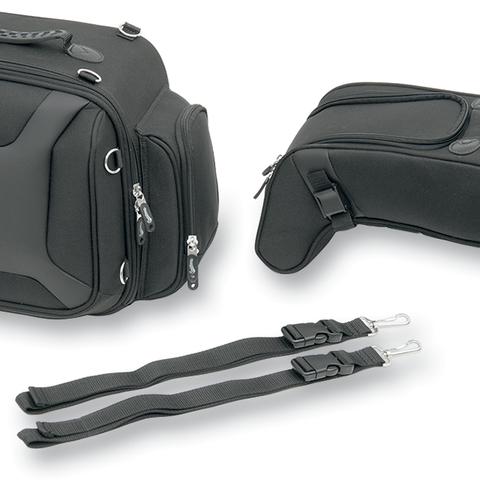 SADDLEMEN FTB2500 Sport Sissy Bar and Combo Bag FTB2500 Sport Sissy Bar and Combo Bag - Team Dream Rides