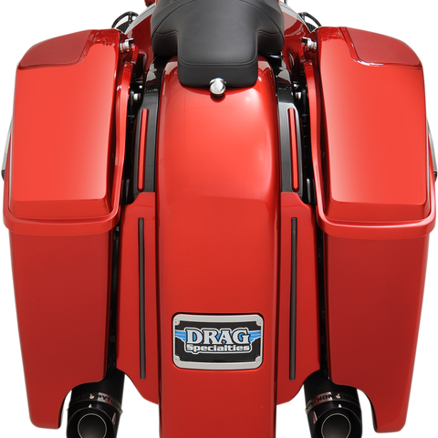 KLOCK WERKS The One Rear Fender - Frenched - Black - Steel The One Rear Fender - Team Dream Rides