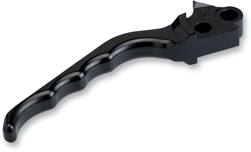 JOKER MACHINE Black Grooved Brake Lever Billet Aluminum Brake Lever - Team Dream Rides