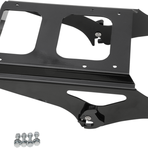 DRAG SPECIALTIES Tour Box Mount - Black Quick Detach Tour Box Mount - Team Dream Rides