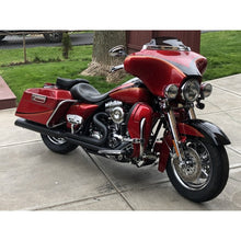 Load image into Gallery viewer, 2009-2016 Harley Touring Boss Fat Cat 2:1 Full Exhaust System - Black with Back Cut Tip - Team Dream Rides