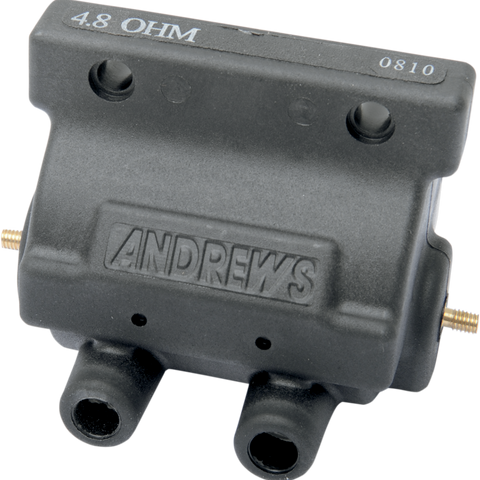 ANDREWS Ignition Coil - Harley Davidson - Black Supervolt 12 V Ignition Coil - Team Dream Rides