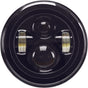 HIGH DEFINITION 7" LED HEADLIGHT BLACK - Team Dream Rides