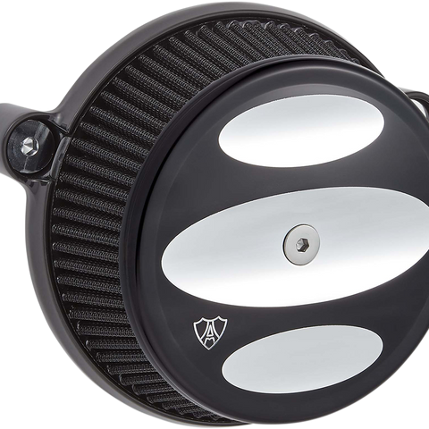 ARLEN NESS Big Sucker - Stage-1 - Scalloped Black - M8 Big Sucker™ Stage 1 Air Filter Kit - Team Dream Rides