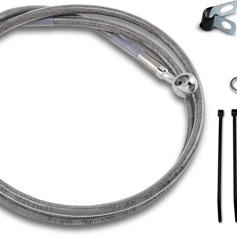DRAG SPECIALTIES Brake Line - Front - +8