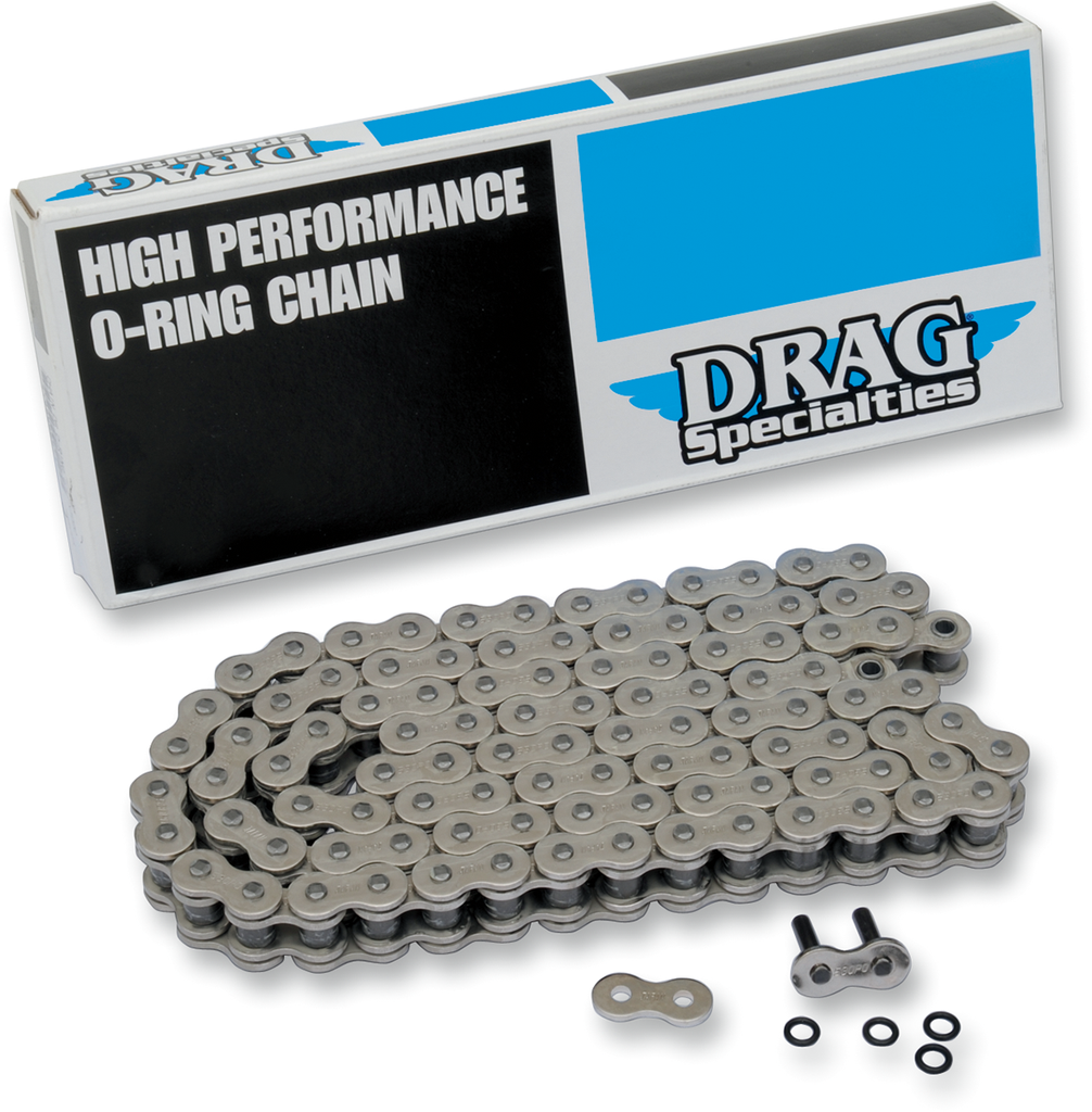 DRAG SPECIALTIES 530 Series - O-Ring Chain - Chrome - 102 Links 530 Series O-Ring Chain - Team Dream Rides