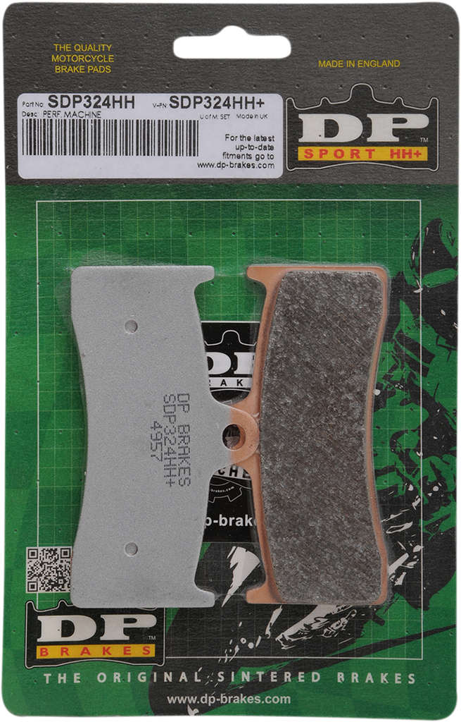 DP BRAKES Sintered Metal Brake Pads - Buell - SDP324 Sintered Metal Harley/Buell Brake Pads - Team Dream Rides