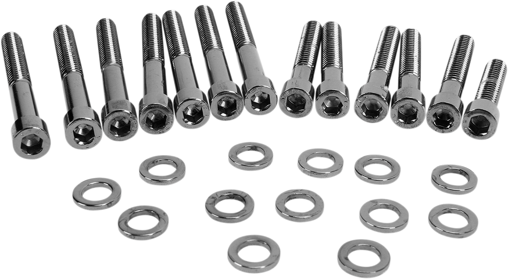 DRAG SPECIALTIES Bolt Kit Camshaft Cover Smooth Socket-Head Bolt Set - Team Dream Rides