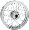 DRAG SPECIALTIES Wheel - Chrome - Front - 16 x 3" - 00-07 FLT Replacement Laced Wheel - Team Dream Rides