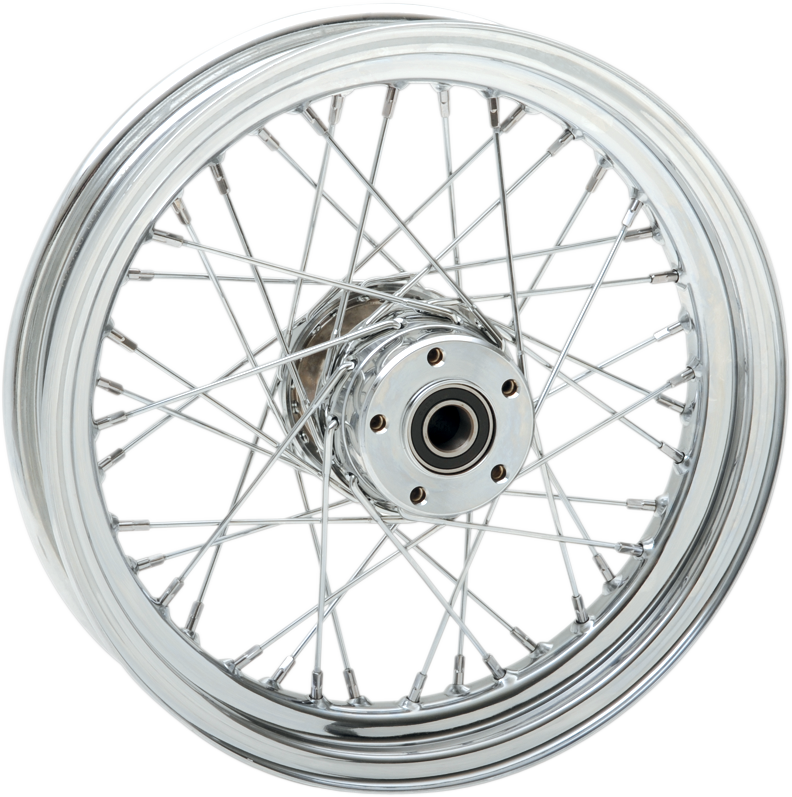 DRAG SPECIALTIES Wheel - Chrome - Front - 16 x 3" - 00-07 FLT Replacement Laced Wheel - Team Dream Rides