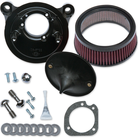 S&S CYCLE Air Cleaner Stealth 01-17 Twin Cam Super Stock™ Stealth Air Cleaner Kit - Team Dream Rides