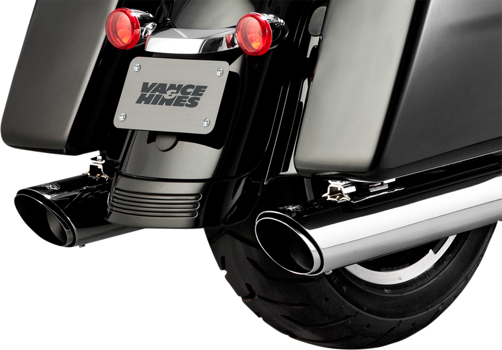 VANCE & HINES Twin Slash Muffler - Chrome - FL Twin Slash Slip-On Muffler - Team Dream Rides