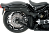 PERFORMANCE MACHINE (PM) 4-Piston Caliper - Rear - Contrast Cut™ 08-17 Softail Four-Piston Differential-Bore Caliper - Team Dream Rides