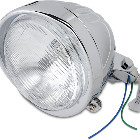 DRAG SPECIALTIES Headlight with Visor 5-3/4