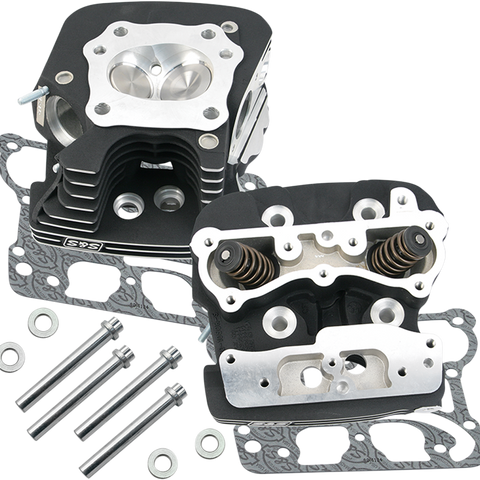 S&S CYCLE HEADS 99-05 BLK 79CC 79cc Super Stock™ Cylinder Head - Team Dream Rides