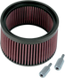 S&S CYCLE Filter Air Cleaner Stealth High-Flow Optional Stealth Hi-Flo Filter Kit (1" Taller) - Team Dream Rides