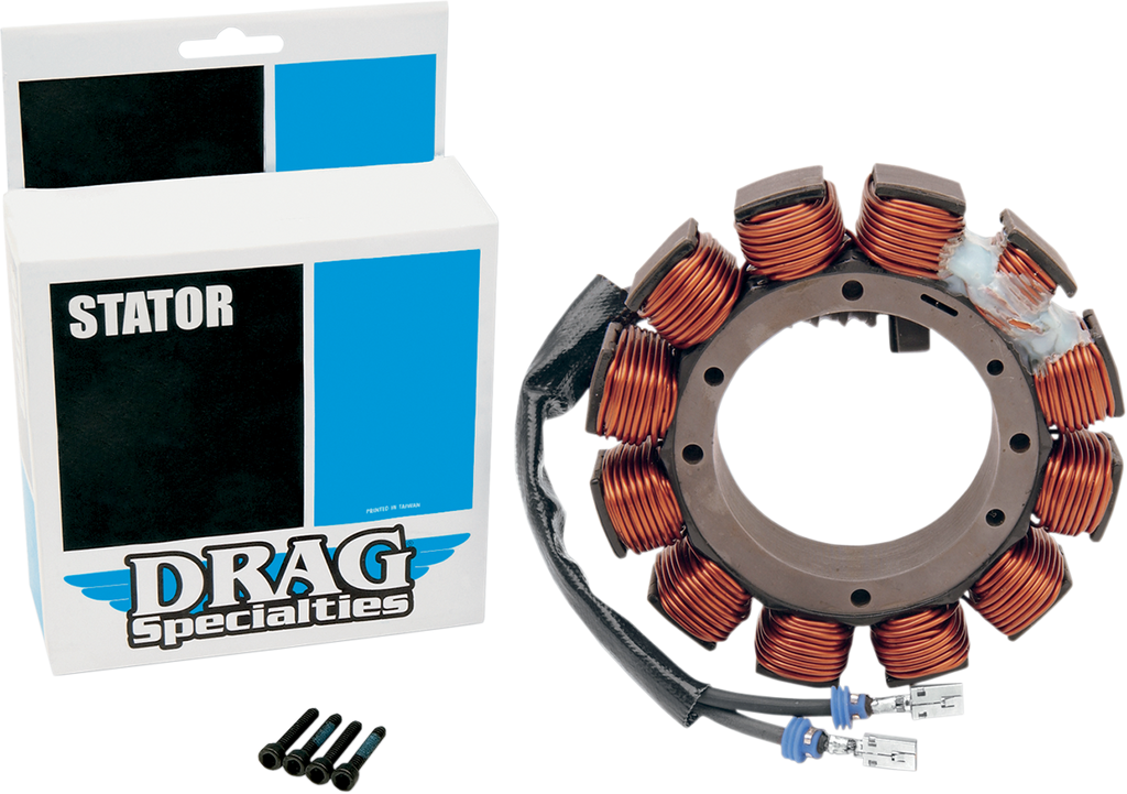 DRAG SPECIALTIES 2-Wire Stator - '84-'90 XL Uncoated Alternator Stator - Team Dream Rides