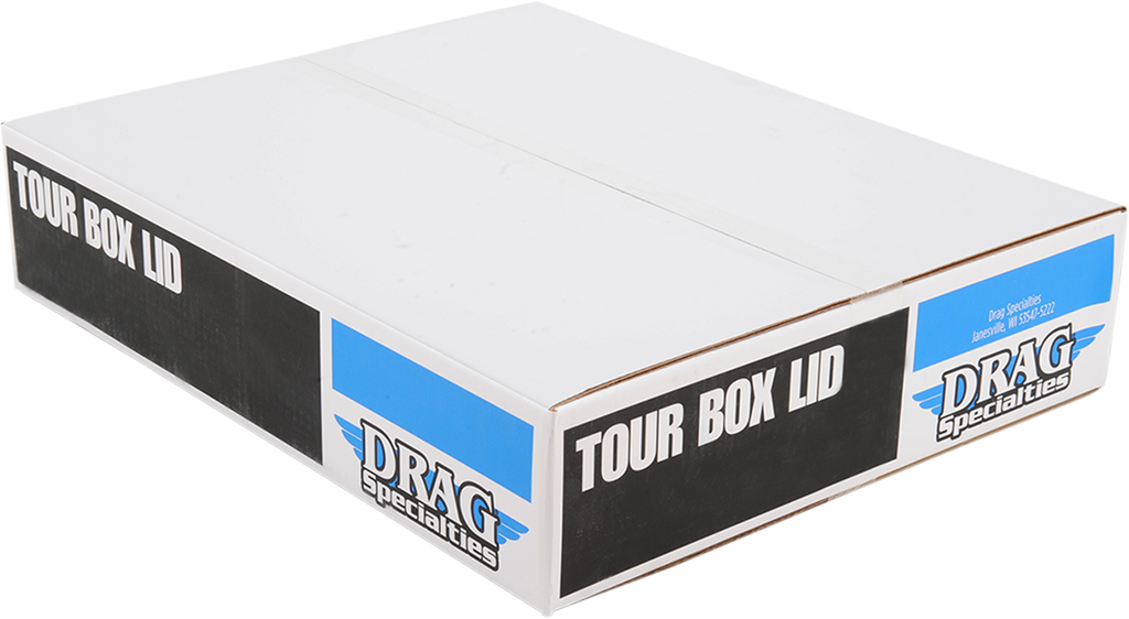 DRAG SPECIALTIES Lid Tour Trunk Precision Tourbox Lid - Team Dream Rides
