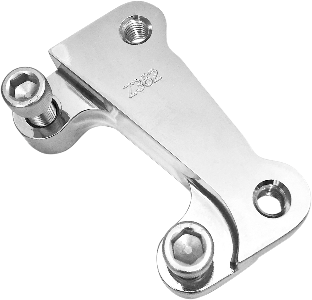 RC COMPONENTS Caliper Mount - Front Left - Chrome - 13" Front Caliper Adapter Bracket Kit - Team Dream Rides
