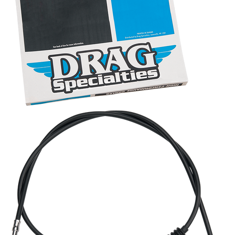 DRAG SPECIALTIES Vinyl Clutch Cable High-Efficiency Black Vinyl Clutch Cable - Team Dream Rides