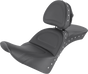 SADDLEMEN Explorer Special Seat - With Backrest Explorer Special Seat — Includes Backrest - Team Dream Rides