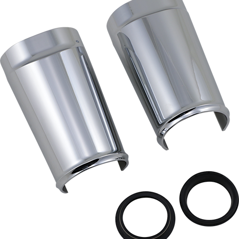 ARLEN NESS Fat Tire Fork Boot Cover - Chrome Fork Boot - Team Dream Rides