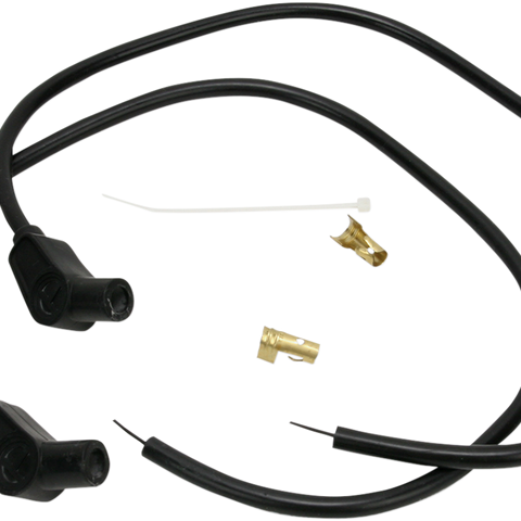 SUMAX Universal Spark Plug Wire Kit - 135 degree - Black Universal Spark Plug Wire Kit - Team Dream Rides