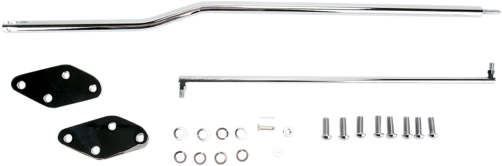 DRAG SPECIALTIES Forward Control Extension - +2 - '91-'17 FXD Forward Control Kit for Dyna Glides - Team Dream Rides