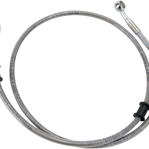 DRAG SPECIALTIES Brake Line- Stainless Steel - FXDC '08-'14 Stainless Steel Brake Line Kit - Team Dream Rides