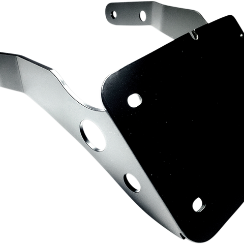 CYCLE VISIONS Curved License Plate Mount - Harley Davidson Curved License Plate Holder - Team Dream Rides