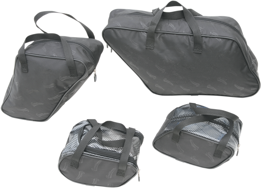 SADDLEMEN Saddlebag Liner - Cube Saddlebag Packing Cube Liner Set - Team Dream Rides